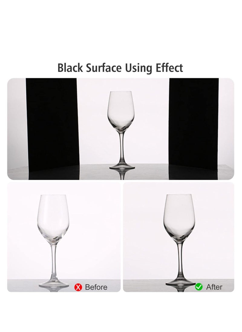 Generic Lighting 3 In 1 Light Reflector Cardboard Photography Folding Diffuser for Glass Ceramic Jewelry Cosmetics Food Product Still Life Photo Shooting Thick Paper Double Sided Board (A4 Gold)  - Image 4