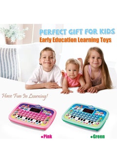 Generic Kids Tablet Toddler Learning Pad with LED Screen Teach Alphabet Numbers Word Music Math Early Development Interactive Electronic Toy for Boys & Girls 3 Years+  - Image 5