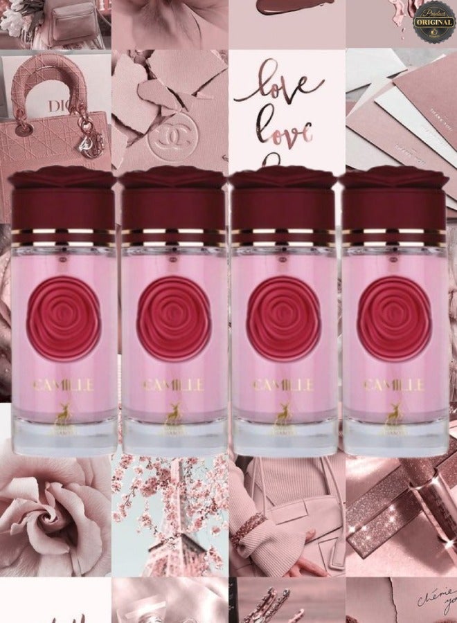 MAISON ALHAMBRA 4 Pieces Camille Perfume For Women 100ml EDP - Image 1