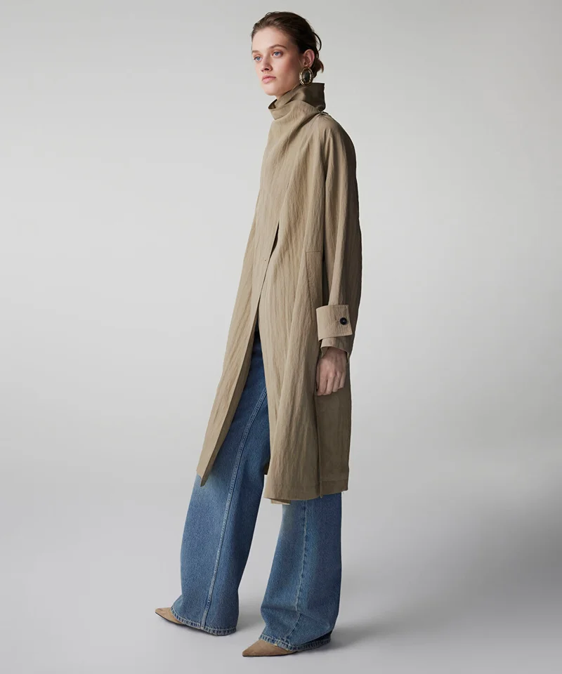 Ipekyol  Belted Technical Coat for Women | Best Price UAE