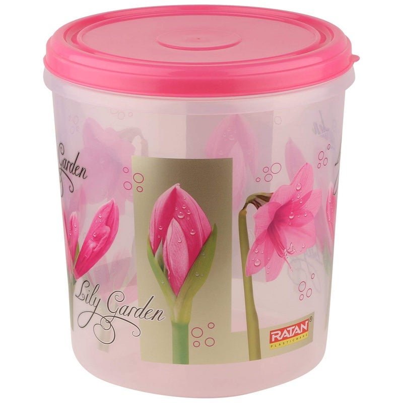 AIR O MATIC Ruby Plastic Container Set 3 Pieces 5kg 7kg 10kg Pink - Image 3