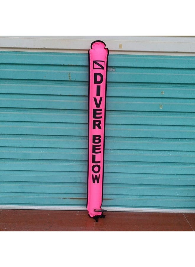 silvercnc 4 Feet Nylon Scuba Diving Safety Sausage Surface Marker Buoy(SMB) Dive Gear  - Image 3