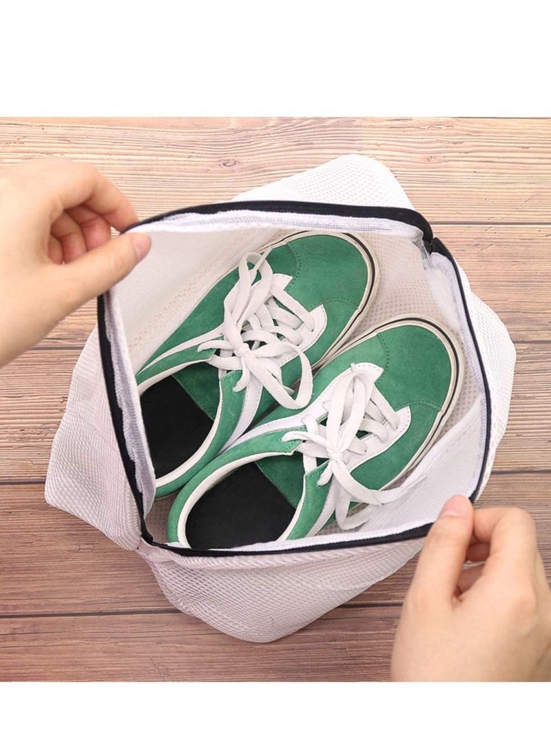 Shoe Wash Bags Set Of 3 REUsable Mesh Shoe Laundry Bags For Sneakers Trainers Running Shoes  - Image 5