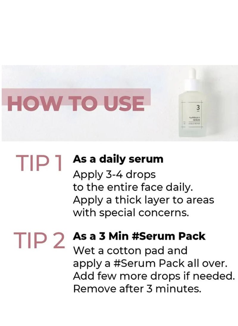 numbuzin Numbuzin No.3 Skin Softening Serum,skin texture care,50ml  - Image 4