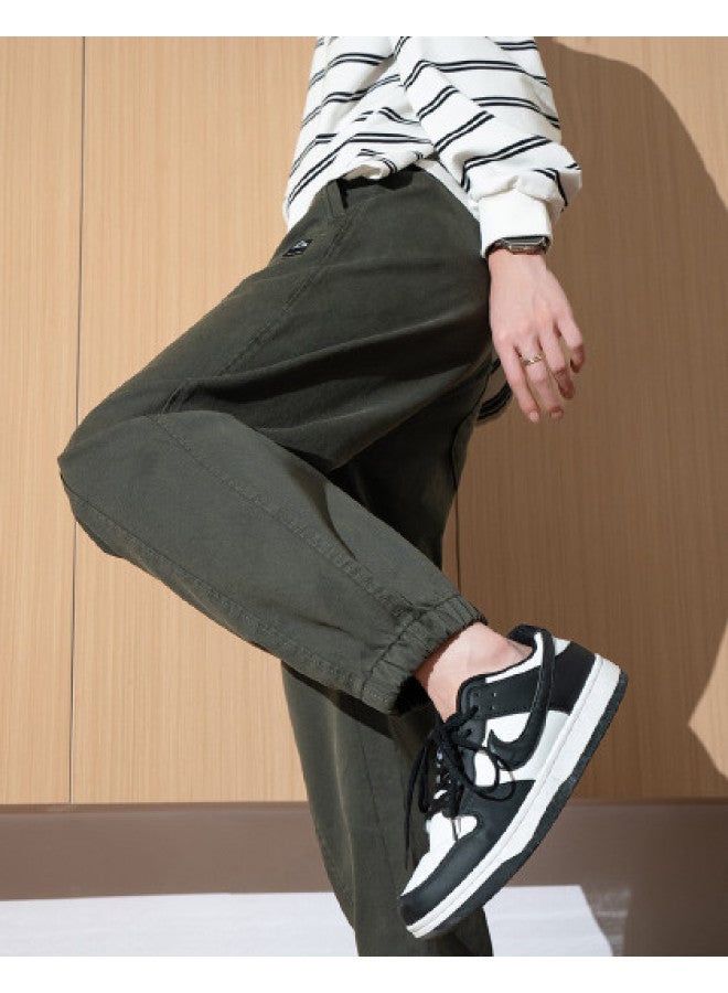 TonLion Men's Work Pants - Spring Best Seller, American Retro Casual Loose-fit Jogger Pants - Image 1