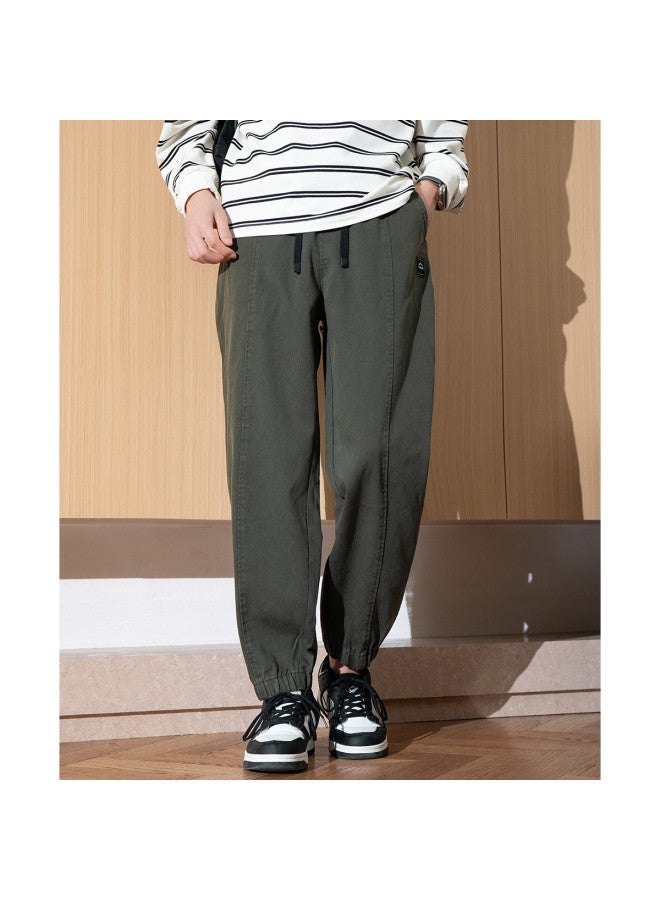 TonLion Men's Work Pants - Spring Best Seller, American Retro Casual Loose-fit Jogger Pants - Image 3