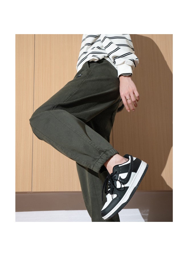 TonLion Men's Work Pants - Spring Best Seller, American Retro Casual Loose-fit Jogger Pants - Image 2