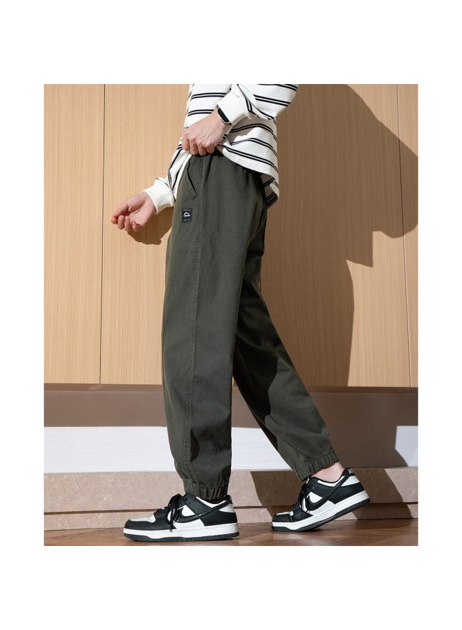 TonLion Men's Work Pants - Spring Best Seller, American Retro Casual Loose-fit Jogger Pants - Image 4