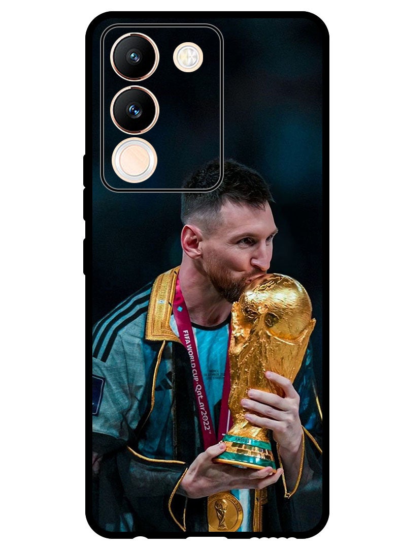 Theodor Protective Case Anti Scratch Shock Proof Bumper Cover For Vivo V29e Messi 4 - Image 1