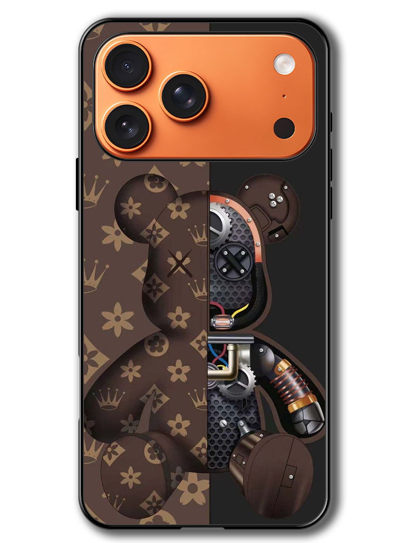 Theodor Case Compatible with Apple iPhone 17 Pro 6.3 Inch Protection Shockproof Bumper Cover Kaws - Image 1