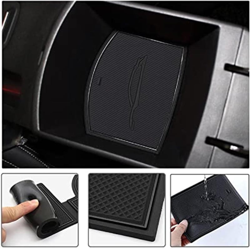 DEMULAX Non-Slip Mat Set for Hyundai Kona 2022 - Image 2