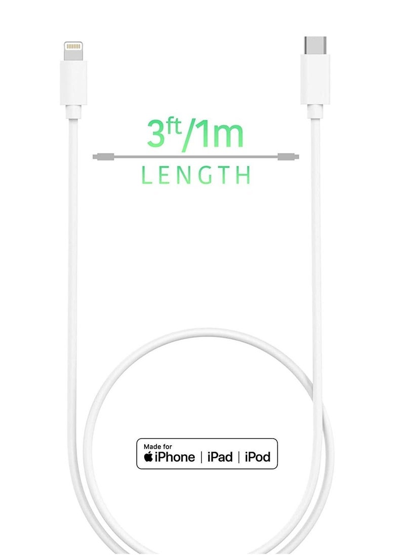 Generic USB C to Lightning Cable iPhone Charger Fast Charging Power Delivery PD MFI Certified for Apple iPhone  - Image 3