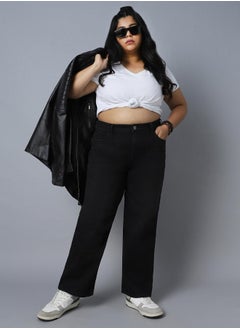 HIGH STAR Women Black Jeans  - Image 1