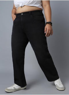 HIGH STAR Women Black Jeans  - Image 3