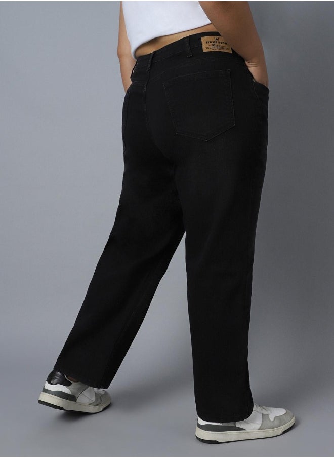 HIGH STAR Women Black Jeans  - Image 4