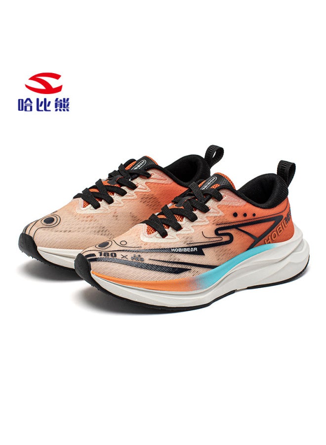 Habib Bear Spring And Autumn Boys' Basketball Shoes Lace-up Double Mesh Sneakers Dad Shoes For Older Children Single Shoe Dropshipping