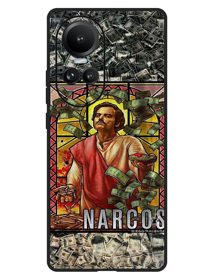 Theodor Protective Case Anti Scratch Shock Proof Bumper Cover For Oppo Reno 10/10 Pro Narcos - Image 1