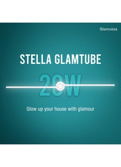 Havells Havells Stella 20W Led Glamtube B22 Tubelight |Cool Daylight| Dual Light (Task + Ambient)|Cool White | Eye Soft Technology | No Uv/Ir Radiation | Energy Efficient|Upto 4Kv Surge Protection|Pack Of 1  - Image 2