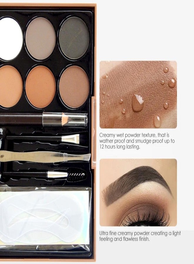 Adbeni Glamour Gaze Duo, Eyebrow Palette & Eye-shadow - Image 3