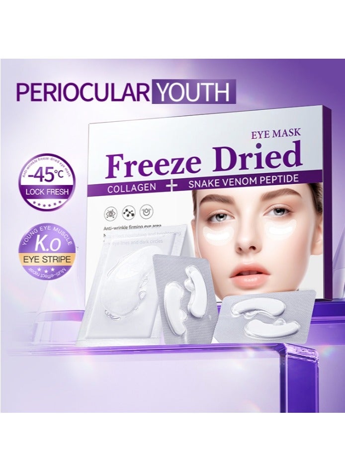 BIOAOUA 4 Pairs Freeze Dried Eye Mask - Image 2