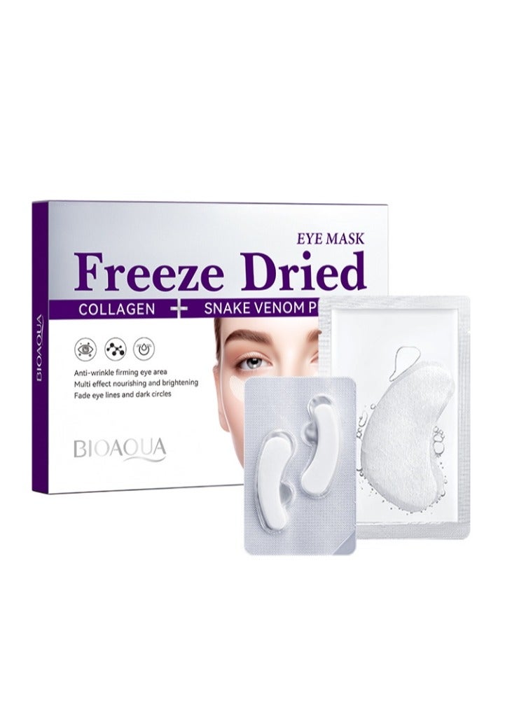 BIOAOUA 4 Pairs Freeze Dried Eye Mask - Image 1