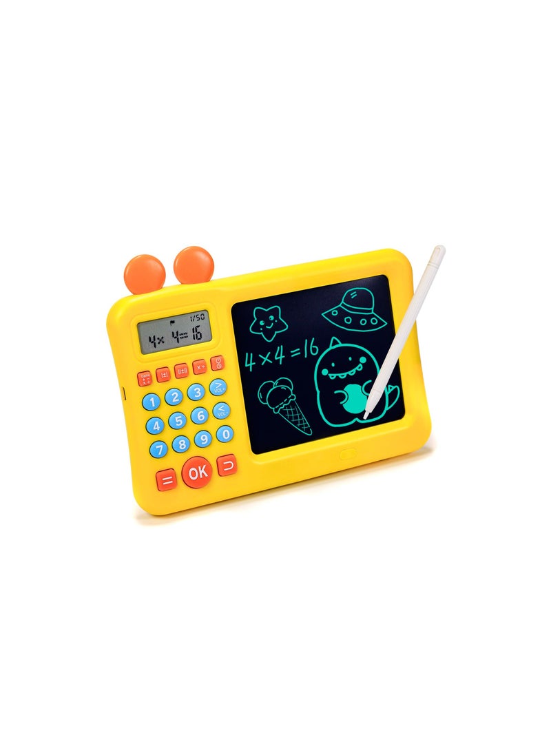 Y&D Learning Educational Toys, Toddler Maths Games Gifts for 4 5 6 7 8 9 Year Old Boys and Girls Kids, Smart Children Numberblocks Training Machine & LCD Drawing Scribble Boards Montessori Toy(1 Pack)  - Image 1