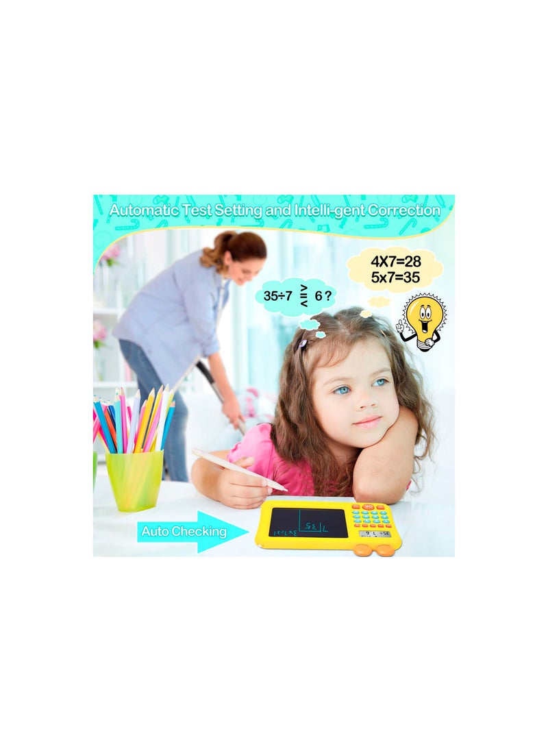 Y&D Learning Educational Toys, Toddler Maths Games Gifts for 4 5 6 7 8 9 Year Old Boys and Girls Kids, Smart Children Numberblocks Training Machine & LCD Drawing Scribble Boards Montessori Toy(1 Pack)  - Image 3