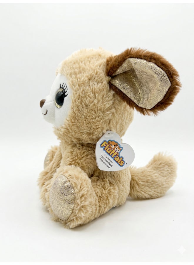 Fluffmals لعبة حيوانات محشوة فلوفمالز - قطة خجولة 15 سم - Image 3