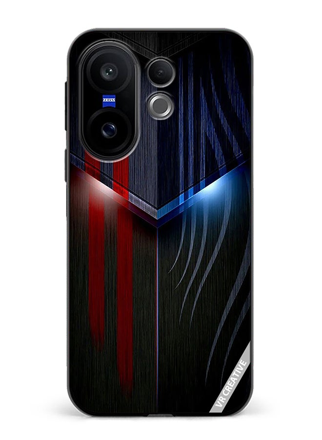 Protective Case Cover For Vivo X200 FE Abstract Design Multicolour