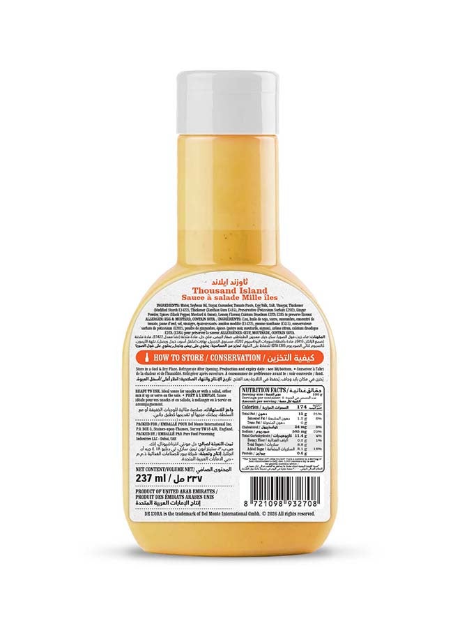 DELORA Salad Dressing Thousand 12X237 Ml - Image 2