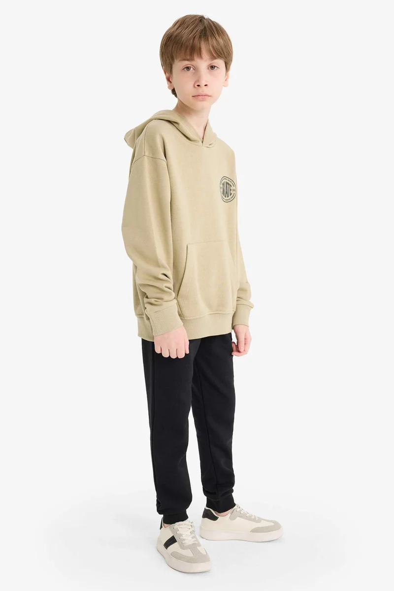 ديفاكتو Boy Printed Hoodie