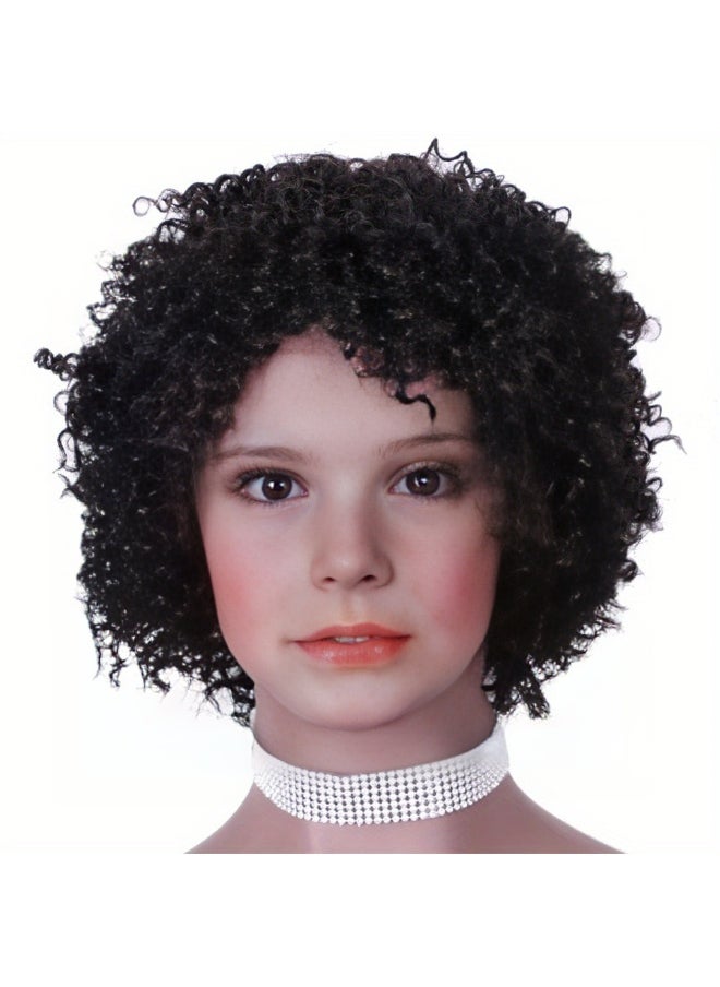 Fluffy Curly Wig - Black Women's Hairpiece - pzsku/Z6EEA75DBBB9FE7195476Z/45/1741587137/7385c170-f2d1-431a-abd2-15b24342e4e1