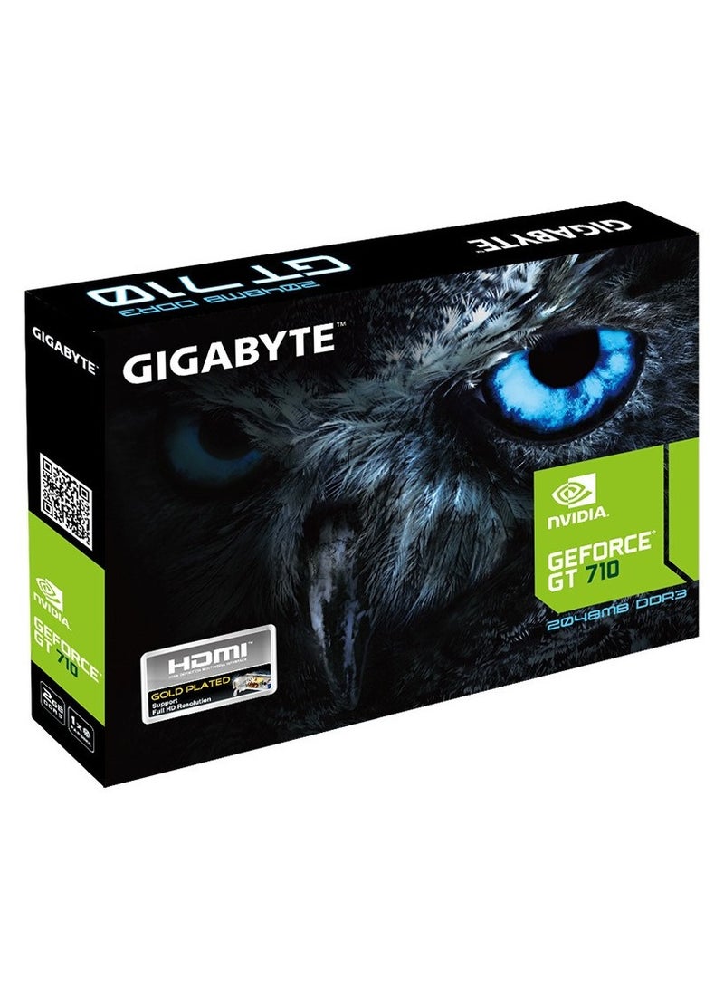 Applicable to Gigabyte GeForce GT 710 2G DDR3 graphics card half-height knife card design/durable design N，Quantity 2 - Image 5