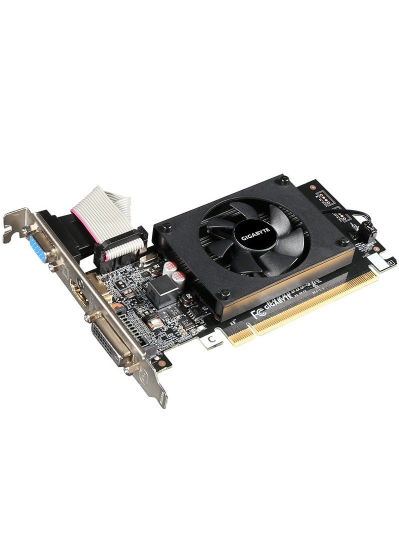 Applicable to Gigabyte GeForce GT 710 2G DDR3 graphics card half-height knife card design/durable design N，Quantity 2 - Image 3