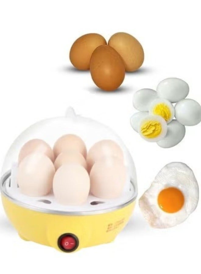 Fast Electric Egg Cooker with 7 Egg Capacity - Steam, Boil, Boil, Beat, and Make Omelette with Ease | Classic mint finish, BPA free, auto shut-off, measuring cup included, 350W, 220V - Image 1