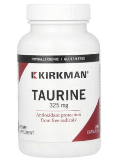 Kirkman Labs Taurine 325 mg 250 Capsules 