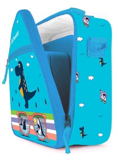 Eazy Kids إيزي كيدز - حقيبة غداء بينتو - أزرق دينو  - Image 5