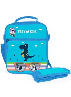 Eazy Kids إيزي كيدز - حقيبة غداء بينتو - أزرق دينو  - Image 3