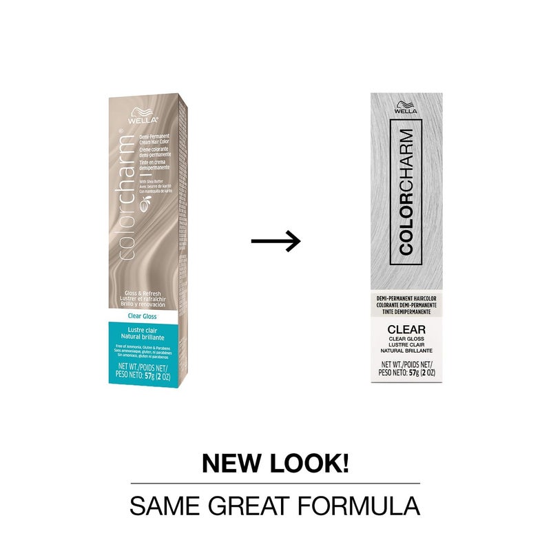 COLORCHARM Demi Permanent Hair Color | Clear Gloss for Shine Boost | Enhance, Refresh & Tone | 2 Fl Oz - Image 2