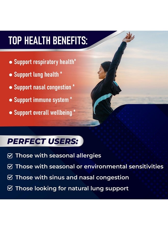 AUMETO Mullein Supplement - Enhanced Formula with Quercetin, Licorice for Lung Detox, Respiratory and Immune System Support (150 Count (Pack of 1)) - Image 4