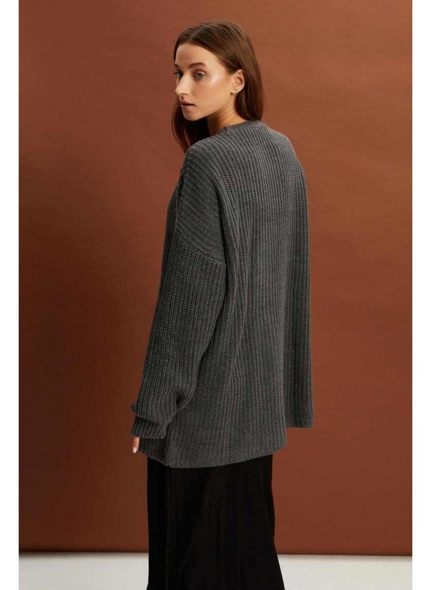 Alexander Gardi Buttoned Long Knit Cardigan (B22-5755-STD)  - Image 5