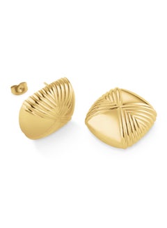 RoseField Rosefield Modern Vintage Edged Studs - JEESG-J962  - Image 2