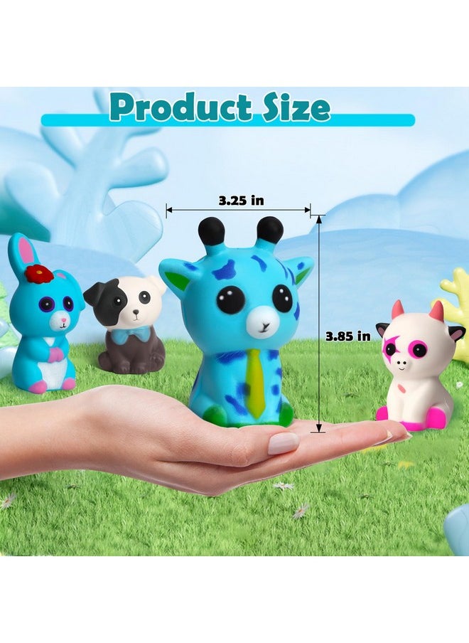 POKONBOY Jumbo Squishies Slow Rising, 8 Pack Animal Squishy Toys Cream Scented Squishies Pack Stress Relief Super Soft Squeeze Kawaii Cute Squishy Slow Rising For Kids  - Image 2