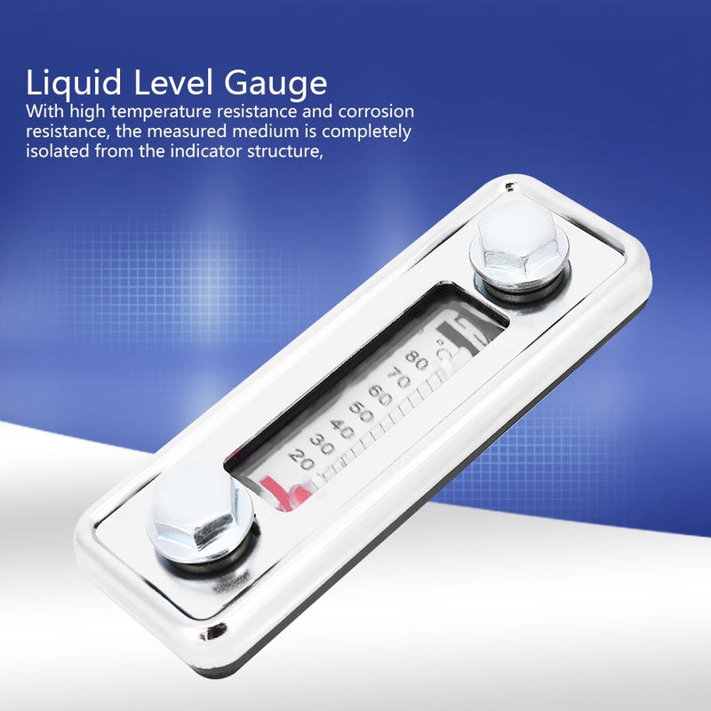 Oil Liquid Level Gauge Meter Transparent Intuitive Display Good Sealing Accurate MeasurementLS-3 - Image 4