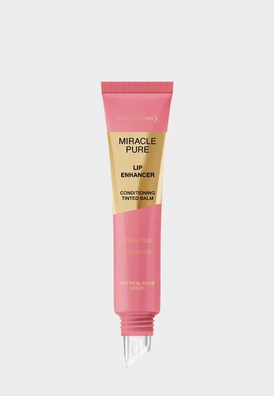 Max Factor Miracle Pure Lip Enhancer Hydrating Lip Balm - 040 - Vital Rose