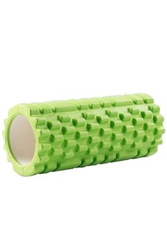 MahMir Eva Foam Roller For Yoga, Deep Tissue Massage, Stretching, Physical Therapy, Relieve Stress, Improve Mobility With Foam Roller For Legs And Muscles - Deep Tissue Massage Tool (Green)  - Image 1