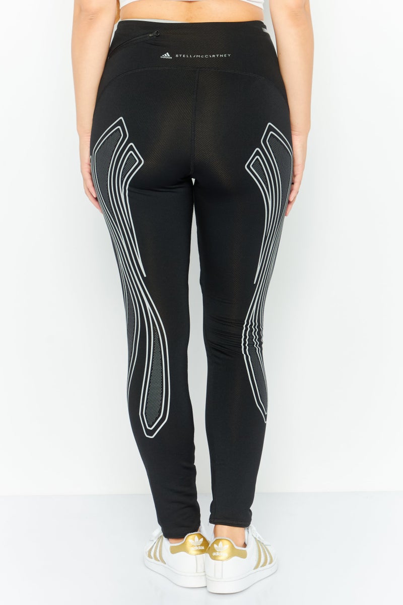 Adidas by Stella McCartney Women Sportswear Fit Training Leggings, Black - Image 2