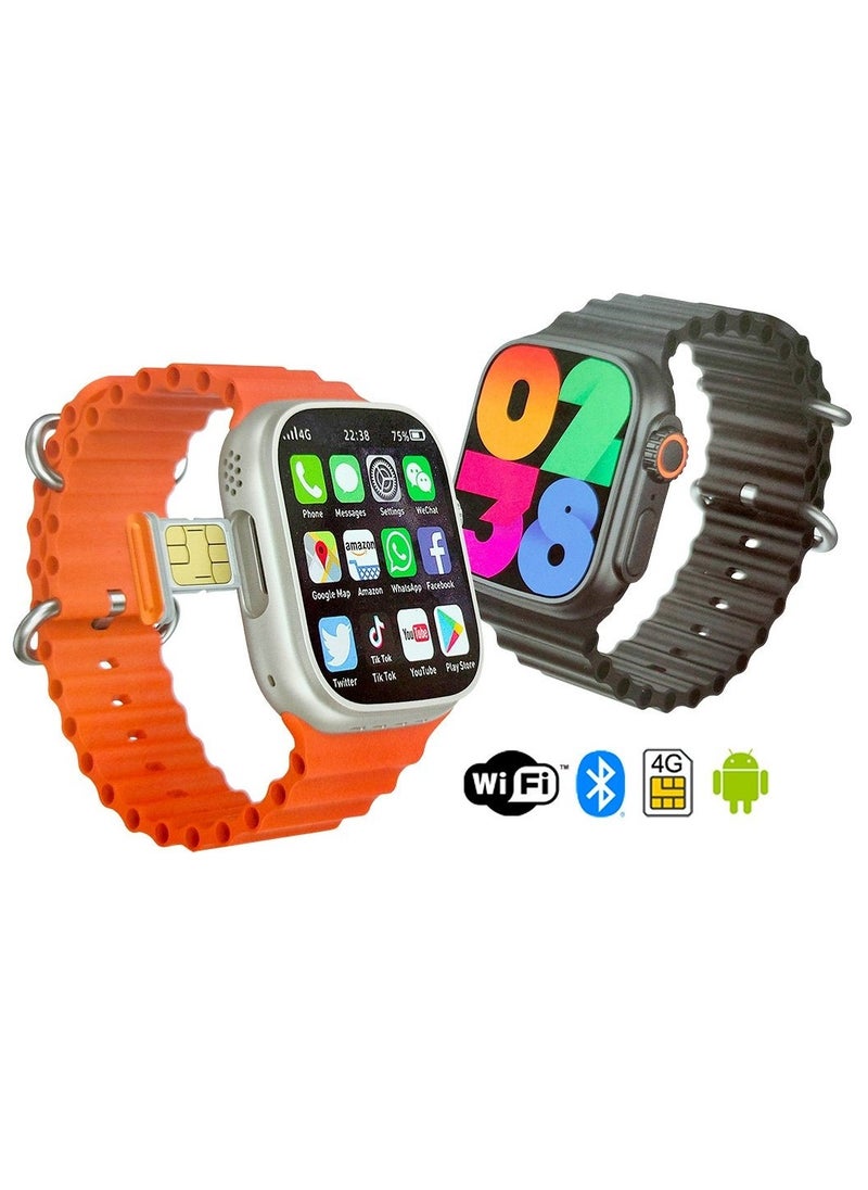 Smart Berry - Smartberry C90 Ultra Full Android 4g Sim Watch - Image 1