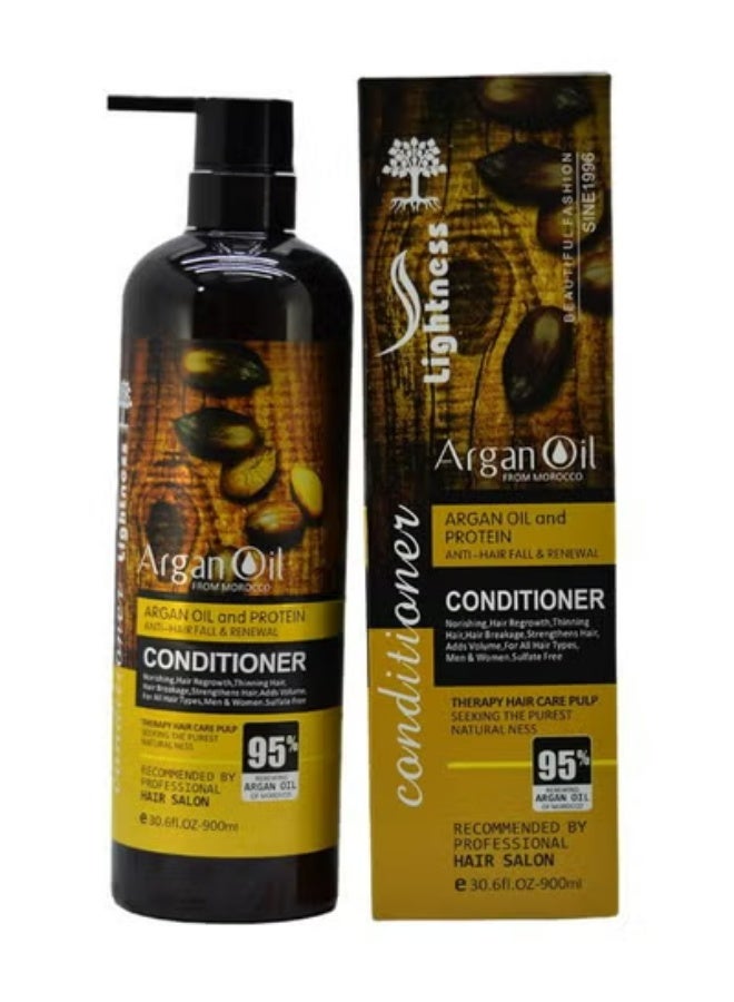 ليجيتنيس بلسم مضاد لتساقط الشعر ومجدد للشعر بزيت الأرغان والبروتين 900 مل