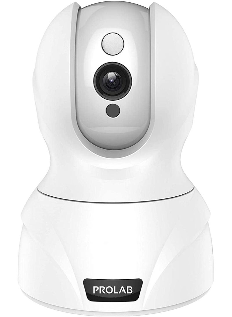 PROLAB Wi-fi Full Hd Ptz Camera for Baby Monitoring, Remote Live-view Inside home, office and room connected with Prolab Cloud Application 